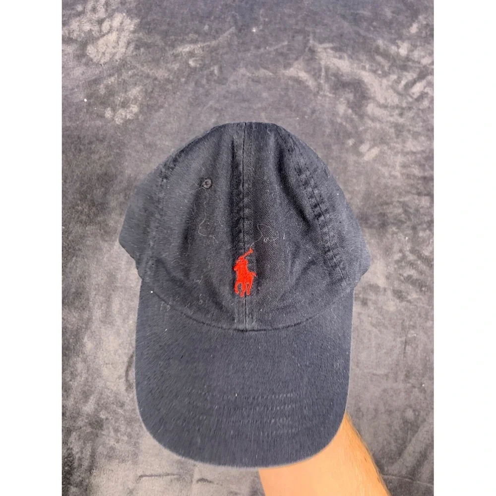 Polo Ralph Lauren Classic Sport Cap Men's Hat One Size Navy Blue
